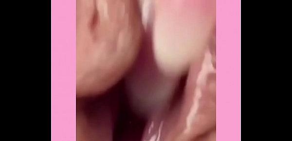  fingering zoomed wet pussy 